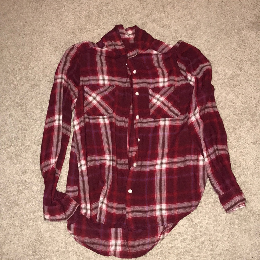 Cute and Comfy Red Plaid Flannel